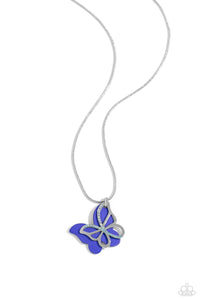 Detailed Dance - Blue Necklace