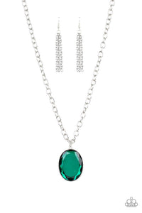 Light As HEIR Green Necklace - Paparazzi Accessories