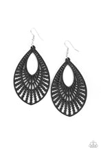 Load image into Gallery viewer, Bermuda Breeze - Black Earring
