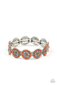 Bohemian Flowerbed - Orange