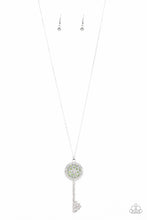Load image into Gallery viewer, Keeping Secrets Green Necklace - Paparazzi Accessories
