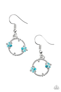 Double The Bubble - Blue Earring