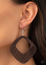 Load image into Gallery viewer, WOOD You Rather - Brown Earring
