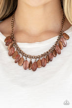 Load image into Gallery viewer, Fringe Fabulous - Copper Necklace
