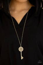 Load image into Gallery viewer, Keeping Secrets - Gold Necklace
