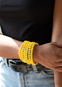 Diving In Maldives - Yellow Bracelet