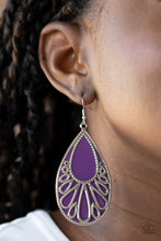 Load image into Gallery viewer, Loud And Proud - Purple Earring
