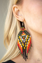 Load image into Gallery viewer, Boho Blast - Green Earrings
