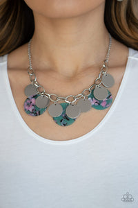 Confetti Confection - Blue Necklace