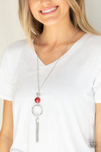 Load image into Gallery viewer, Bold Balancing Act - Red Necklace
