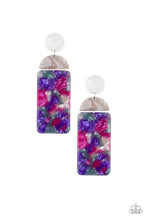 Load image into Gallery viewer, HAUTE On Their Heels - Purple Post Earring
