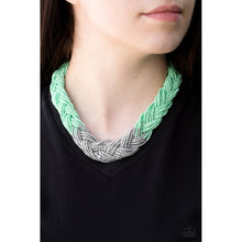 Load image into Gallery viewer, Brazilian Brilliance - Green Necklace
