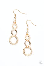 Load image into Gallery viewer, Bubble Bustle - Gold Earring
