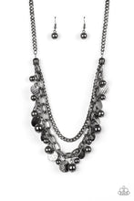 Load image into Gallery viewer, Castaway Treasure - Black Necklace
