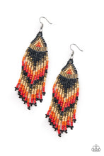 Load image into Gallery viewer, Colors Of The Wind - Black Earrings
