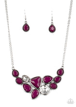 Load image into Gallery viewer, Breathtaking Brilliance - Purple Necklace
