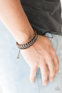 Racer Edge - Brown Urban Bracelet