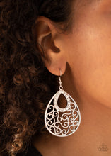 Load image into Gallery viewer, Seize The Stage - White Earring
