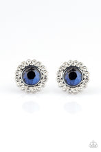 Load image into Gallery viewer, Floral Glow - Blue Post Earring
