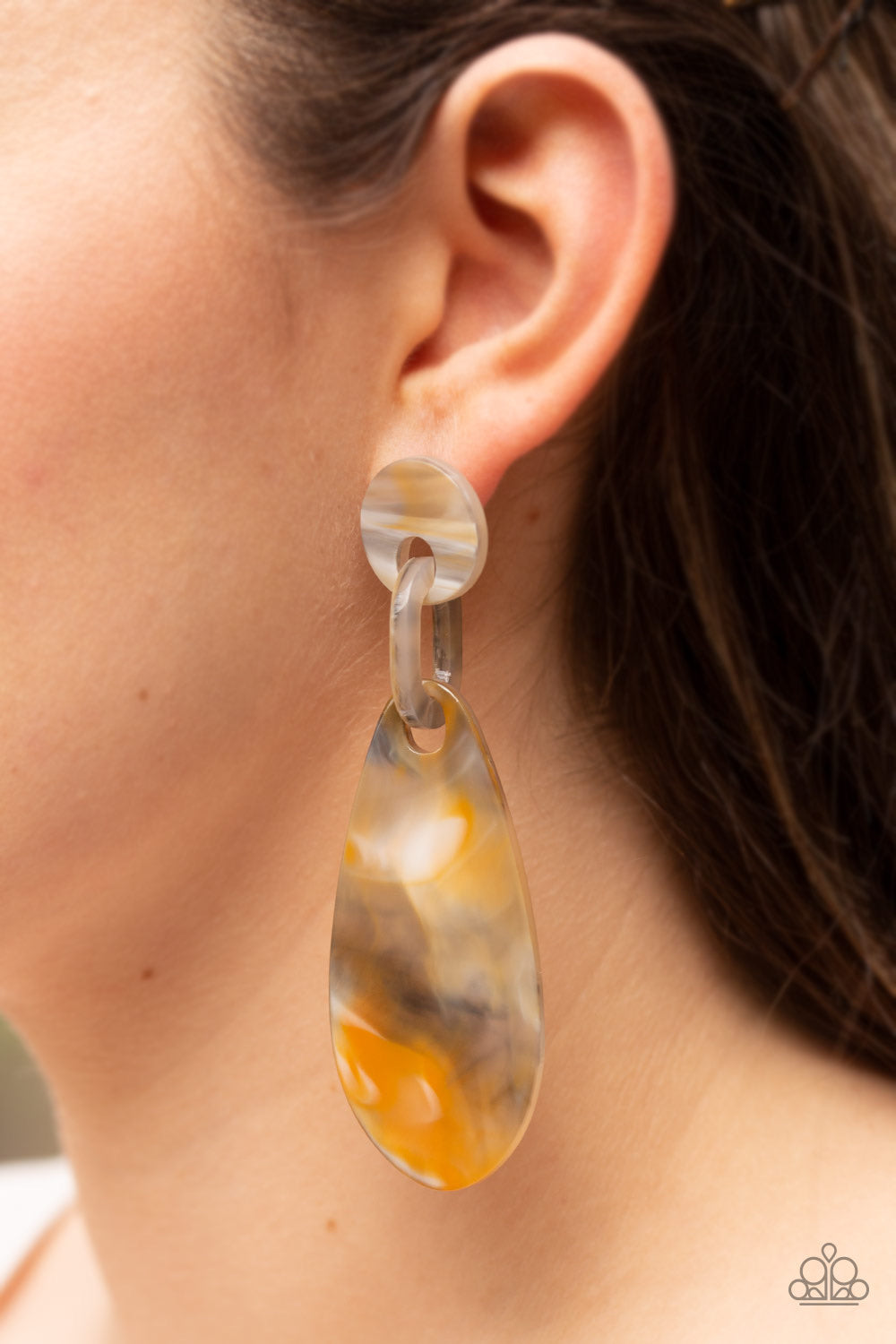 A HAUTE Commodity - Yellow Post Earrings