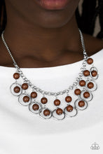 Load image into Gallery viewer, Really Rococo - Brown Necklace
