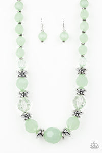 Dine and Dash - Green Necklace