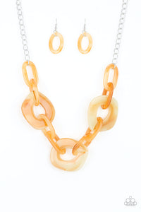 Courageously Chromatic - Yellow Necklace