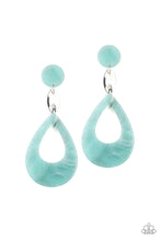 Load image into Gallery viewer, Beach Oasis - Blue Earrings
