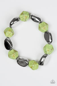 Rock Candy Canyons - Green Bracelet