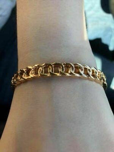 Might And Chain - Gold Bracelet