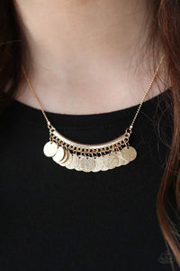 Bohemian Bombshell - Gold Necklace