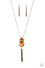 Load image into Gallery viewer, Runway Rival - Orange Necklace
