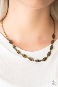 Daisy Dream - Brass Necklace