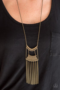 Glam Goddess - Brass Necklace