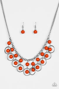 Really Rococo - Orange Necklace