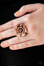 Load image into Gallery viewer, FLOWERBED and Breakfast - Copper Ring
