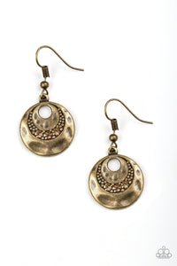 Hard CACHE - Brass Earring