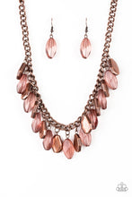 Load image into Gallery viewer, Fringe Fabulous - Copper Necklace
