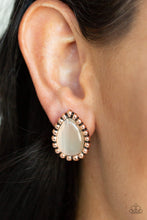 Load image into Gallery viewer, I Wanna GLOW - Copper Post Earring
