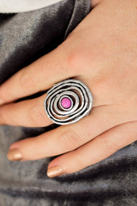 Colorfully Chaotic - Purple Ring