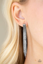 Load image into Gallery viewer, Night At The Oscars - Black Post Earring
