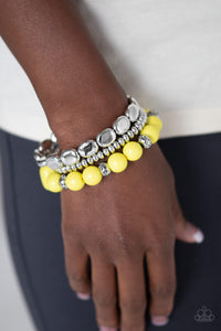 Prismatic Pop - Yellow Bracelet