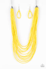 Load image into Gallery viewer, Peacefully Pacific - Yellow Necklace
