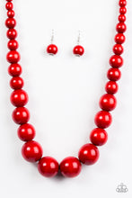 Load image into Gallery viewer, Effortlessly Everglades - Red Necklace
