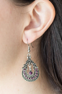 Holi - Purple Earring