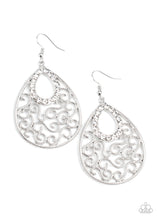 Load image into Gallery viewer, Seize The Stage - White Earring
