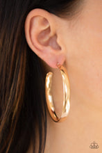 Load image into Gallery viewer, A Double Feature - Gold Hoop Earrings
