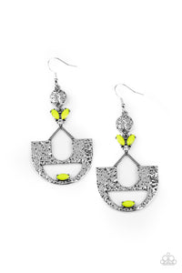 Modern Day Mecca - Yellow Earring