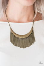 Load image into Gallery viewer, Zoo Zoo - Brass Necklace
