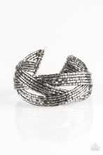 Load image into Gallery viewer, Shooting Stars - Gunmetal Bracelet
